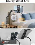 High quality solid aluminum metal tablet wall mount construction
