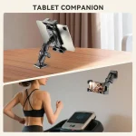 Drill Base Tablet Mount for Wall and Desktop Use