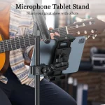 OHLPRO tablet mic stand holder for live performance