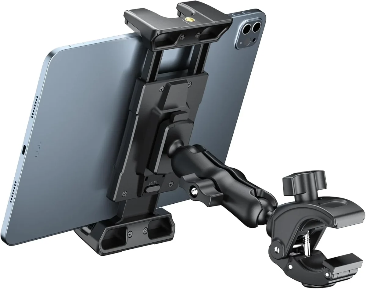 OHLPRO Tablet Mic Stand Holder for Treadmill Spin Bike Peloton Bulk