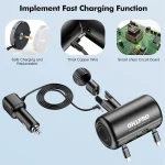 40W PD/QC fast charging car charger adapter, delivers high-speed power for all smartphones and tablets