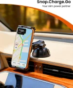 OHLPRO pilot tablet mount installed on car dashboard for hands-free navigation and entertainment