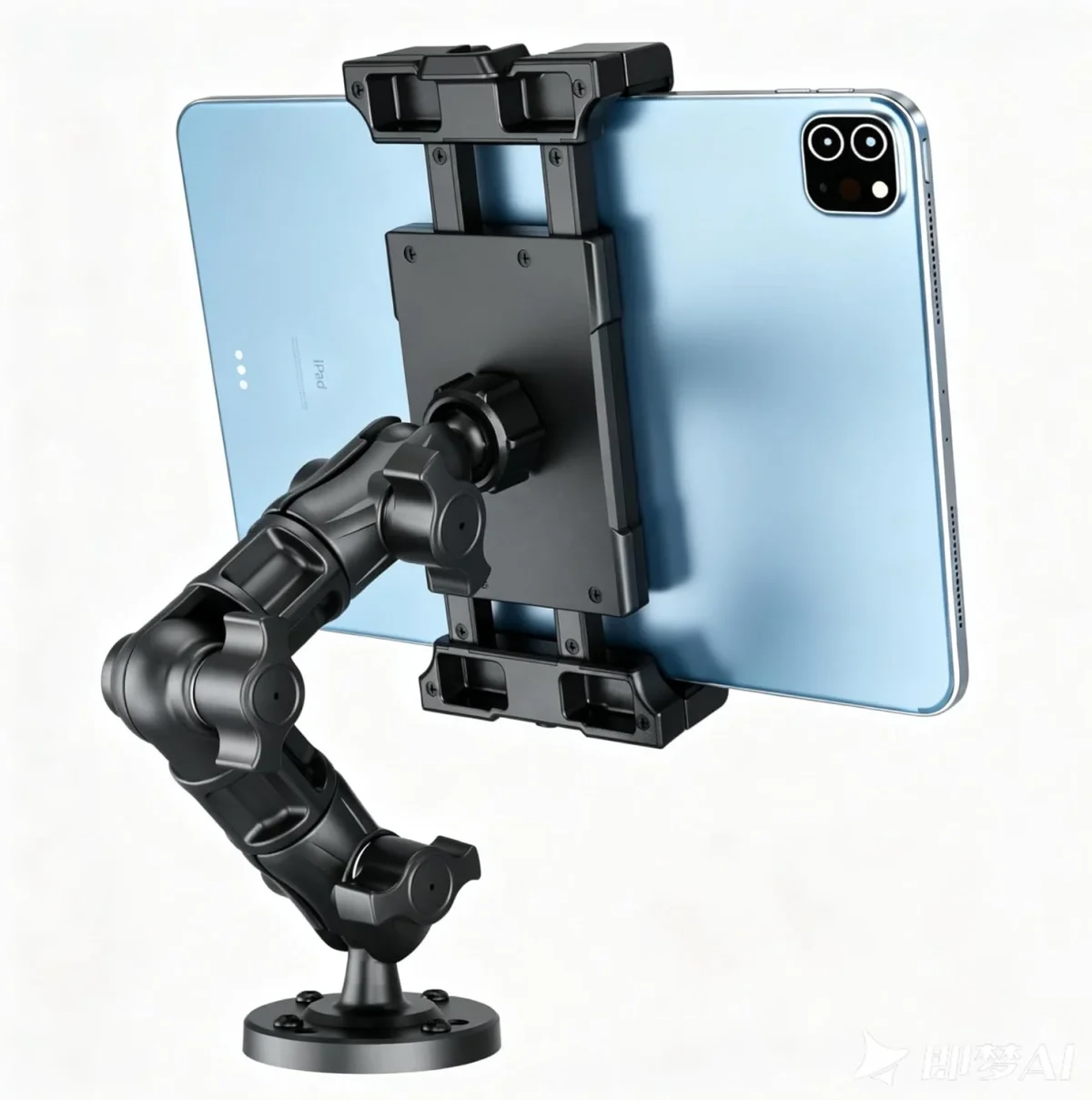 OHLPRO heavy duty drill base truck tablet mount, permanent screw down for semi trucks
