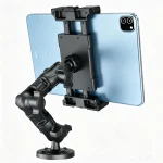 OHLPRO heavy duty drill base truck tablet mount, permanent screw down for semi trucks