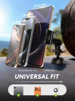 Universal car tablet mount fits 4.7-13" iPad, Galaxy Tab, Nintendo Switch