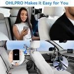 Multi scenario rear seat car charger for taxi Uber Lyft rideshare fleet and family vehicles